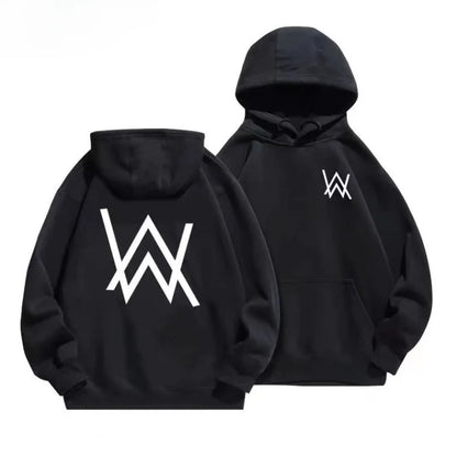 Alan Walker Hooded Sweater Electric Sound Men's Printing Coat Clothes Men's Loose Comfortable Top