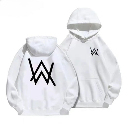 Alan Walker Hooded Sweater Electric Sound Men's Printing Coat Clothes Men's Loose Comfortable Top
