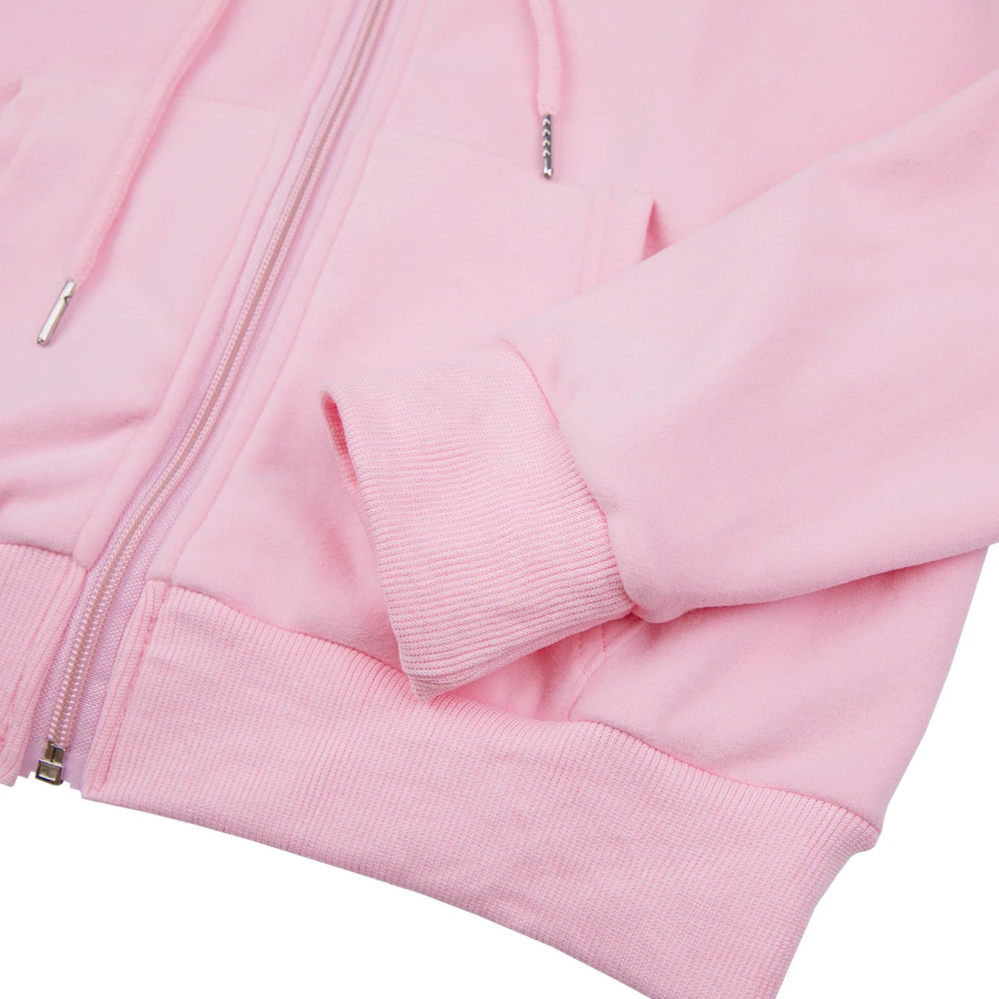 Autumn Winter Double-sided Velvet Vest 3 Piece Set For Woman's Fashion Hooded Sweatshirt Jacket Slim Pocket Trousers Female Suit