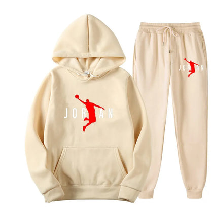 Basic Fleece Hoodies And Sweat Pants Set Men Jogger Set Wholesale Track Suit Sportswear Tracksuits Unisex Ensemble Jogging Homme