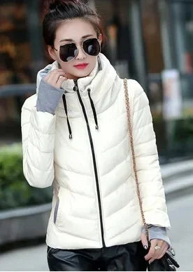 Cheap wholesale 2018 new winter  Hot selling women's fashion casual warm jacket female bisic coats T1192