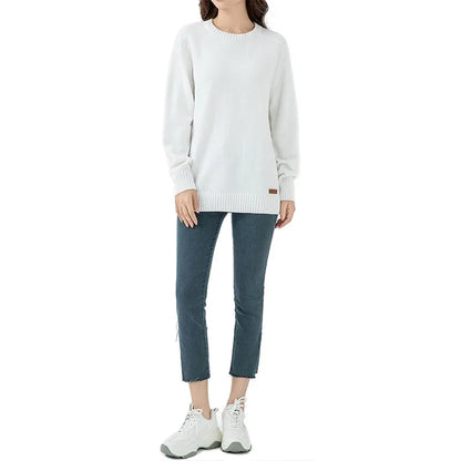 Chenille Sweater for Women O Neck Pullovers Ribbed Cuff Long Sleeve Knitted Tops Women Solid Sweater 2024 Cozy Sweaters Jumpers