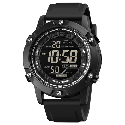SKMEI 1762 Mens Digital Movement LED Light Countdown Wristwatch Clock relogio masculino 10Bar Waterproof Swimming Sport Watches