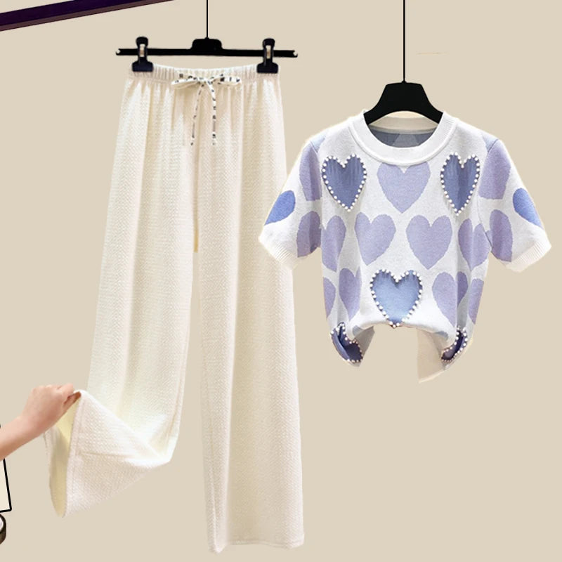 PearlMuse Knit Lounge Set