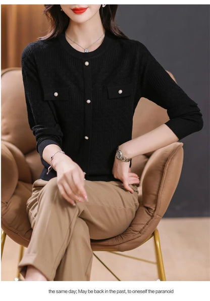 2023 Women Sweaters Autumn Winter Long Sleeve Pullovers Knitwears Warm Pullovers Korean Fashion Bottoming Shirts Slim Fit Jumper