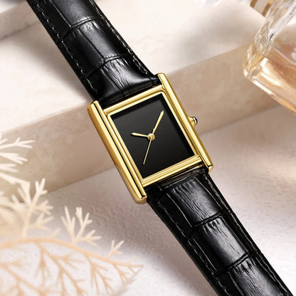 Square Quartz Watch Tank Men