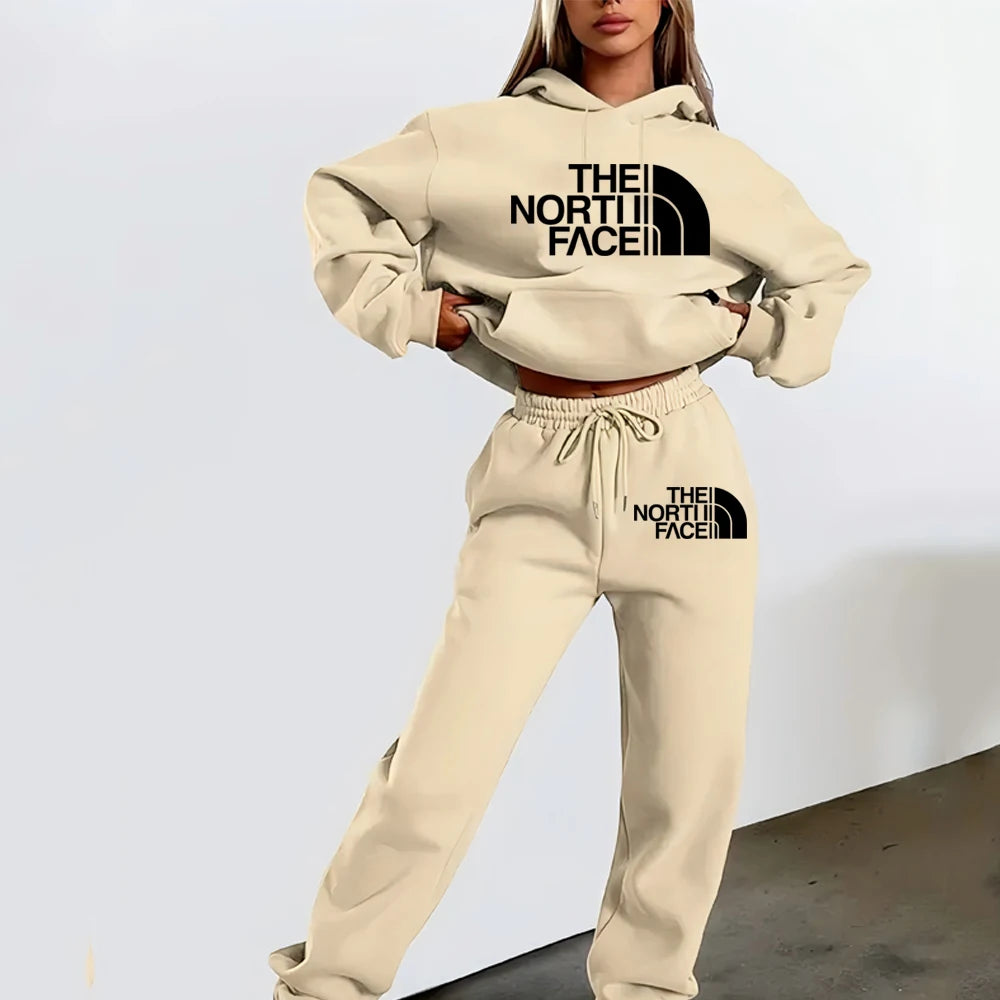 Hot Sales Women's Tracksuit Hoodies Stripe Casual Single Piece Sweatshirts and Daily Sweatpants Comfort Outdoor Jogging Sports