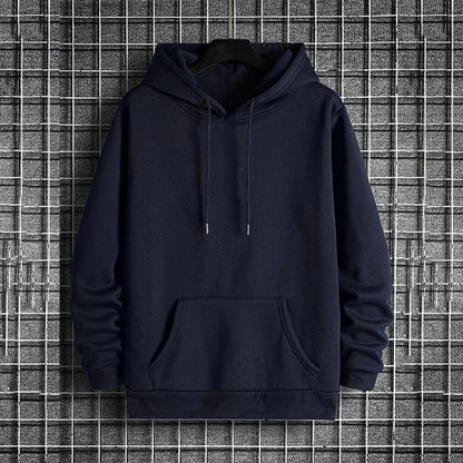 New Mens Tracksuit Solid Color Casual Sweatshirt Streetwear Sports Jogging Man Clothing Autumn Winter Single Piece Hoodies Pants