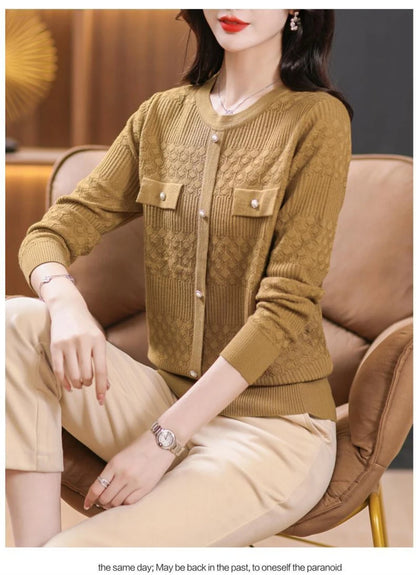 2023 Women Sweaters Autumn Winter Long Sleeve Pullovers Knitwears Warm Pullovers Korean Fashion Bottoming Shirts Slim Fit Jumper