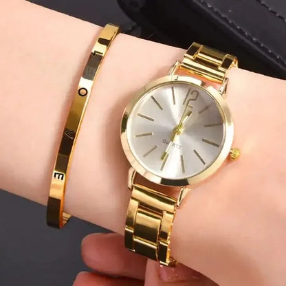 5/2/1pcs Set Luxury Women Bracelet Quartz Watches For Women Bracelet Watch Ladies Watch Bracelet Set Relogio Feminino