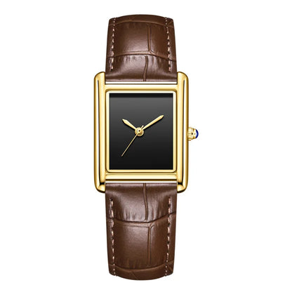 Square Quartz Watch Tank Men