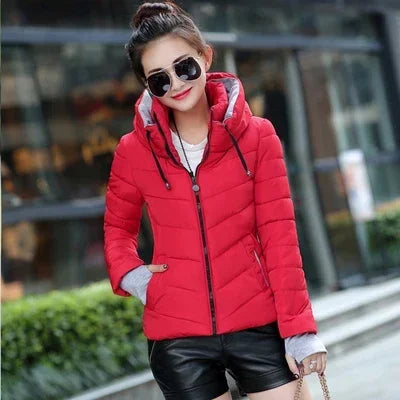 Cheap wholesale 2018 new winter  Hot selling women's fashion casual warm jacket female bisic coats T1192