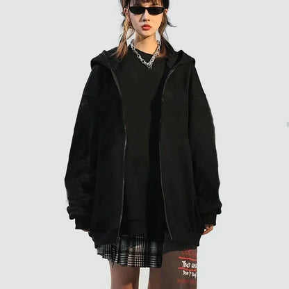 Unisex Zip Up Hoodies Spring Autumn Fleece Sweatshirts Men Women Classic Solid Color Zipper Jackets Fashion Hip Hop Streetwear