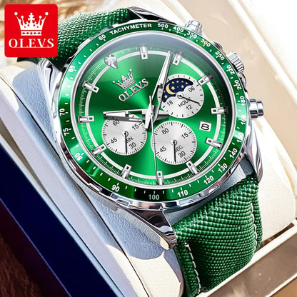OLEVS Original Brand Men's Watches High Quality Stainless steel Waterproof Luminous Sports Date Watch for Man Reloj Hombre