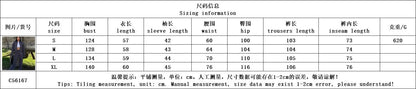 Autumn Winter Jacket Pant Two Piece Sets Women Pant Set Tracksuit Jogger Y2k Sweatshirts Sports Elastic Waist Pants Matching Set
