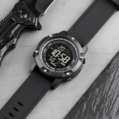 SKMEI 1762 Mens Digital Movement LED Light Countdown Wristwatch Clock relogio masculino 10Bar Waterproof Swimming Sport Watches