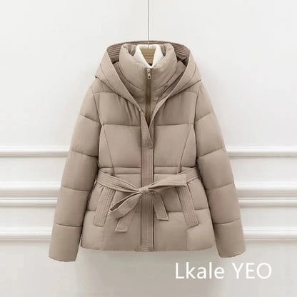 Women's Down Cotton Padded Jacket 2024 Short Loose Korean Version  Ladies Outerwear Comfortable Elegant Lady Winter Parka Coat