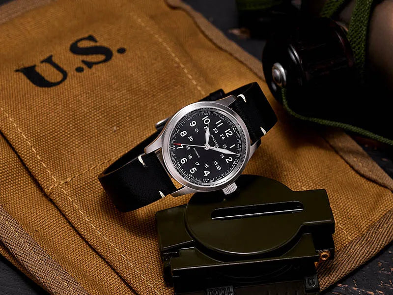 Baltany Calendar Field Wristwatches 32mm S2049 NH35 Sapphire Crystal Luminous 10ATM Stainless Steel Automatic Mechanical Watches