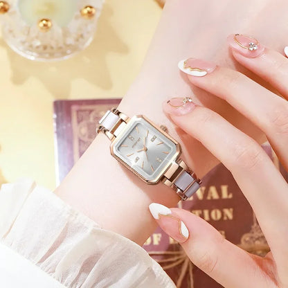 New Fashion Women Watch Versatile Square Dial Quartz Watches Luxury Ladies Gift Wristwatch Reloj Mujer Montre Femme Dropshipping