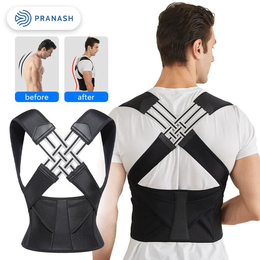 Adjustable Back Posture Corrector for Women and Men