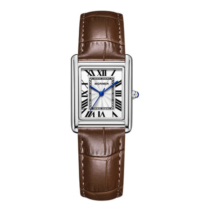 Square Quartz Watch Tank Men
