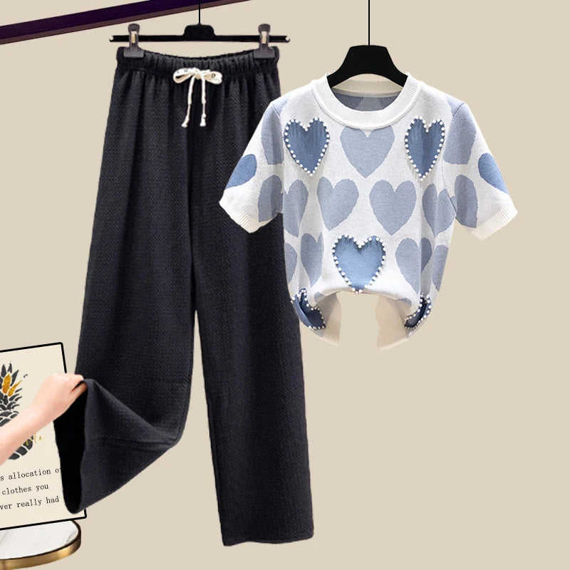 PearlMuse Knit Lounge Set