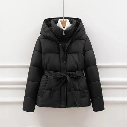 Women's Down Cotton Padded Jacket 2024 Short Loose Korean Version  Ladies Outerwear Comfortable Elegant Lady Winter Parka Coat