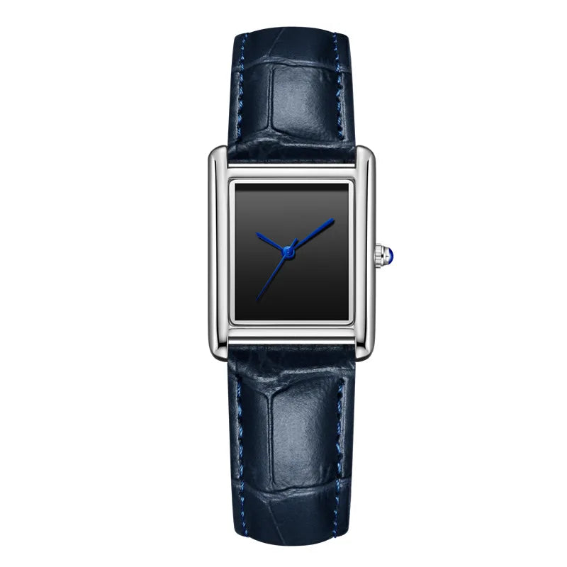 Square Quartz Watch Tank Men