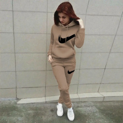 Hoodie Pants Sets Women's Suit 2pcs Sports Outfits 2025 Home Outdoor JoggingNew Designer Clothes women Autumn Winter Tracksuit