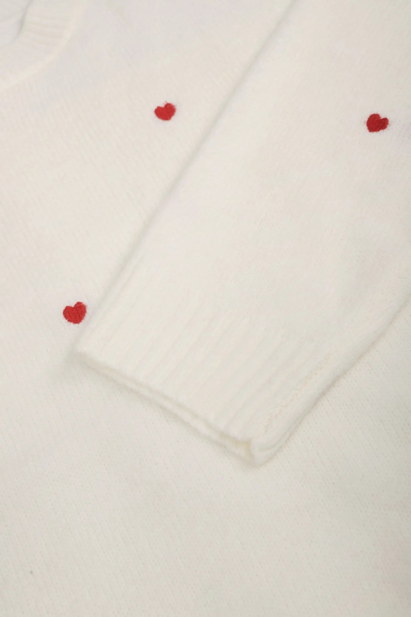 Amoura Heart Knit Sweater