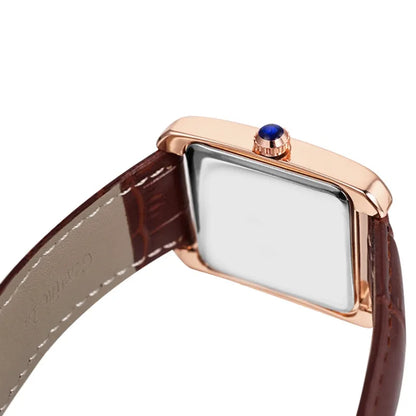 Square Quartz Watch Tank Men