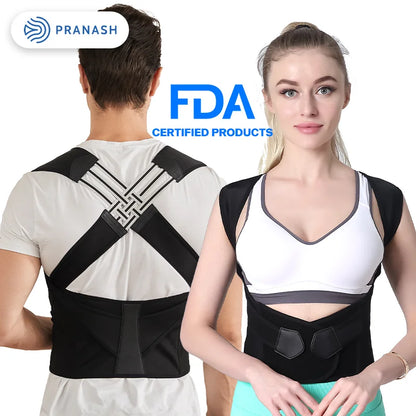 Adjustable Back Posture Corrector for Women and Men