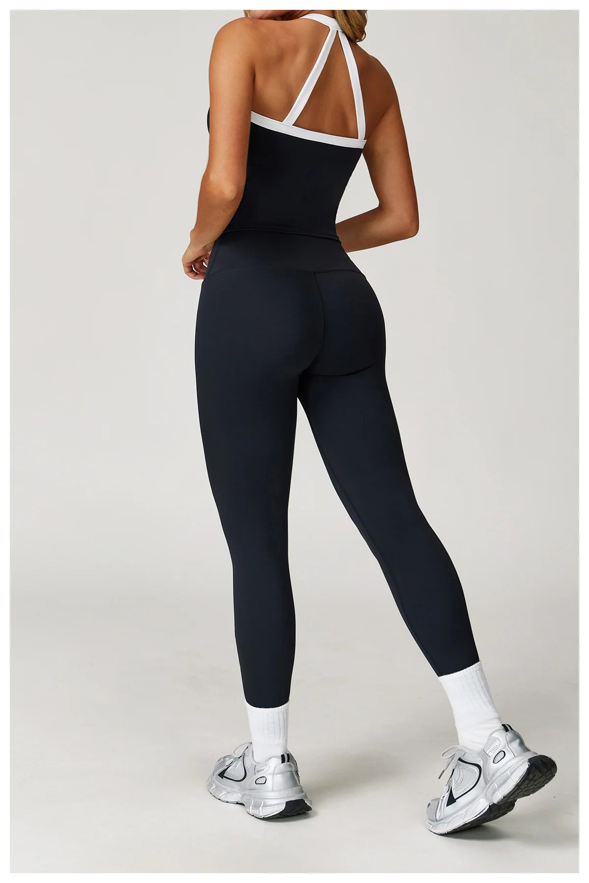 Women's Clothes 2 Pieces Workout Tracksuit Yoga Set Sportswear Gym Clothing High Waist Bell-bottoms Sexy Fitness Bta Sports Suit
