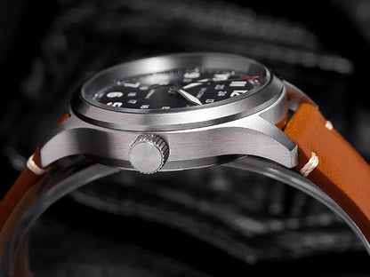 Baltany Calendar Field Wristwatches 32mm S2049 NH35 Sapphire Crystal Luminous 10ATM Stainless Steel Automatic Mechanical Watches
