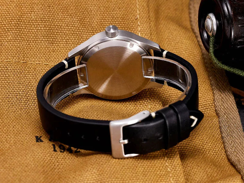 Baltany Calendar Field Wristwatches 32mm S2049 NH35 Sapphire Crystal Luminous 10ATM Stainless Steel Automatic Mechanical Watches