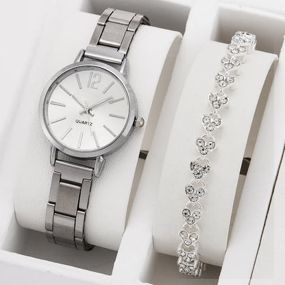5/2/1pcs Set Luxury Women Bracelet Quartz Watches For Women Bracelet Watch Ladies Watch Bracelet Set Relogio Feminino