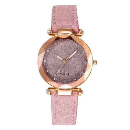 Luxury Women Watch Female Korean Fashion Rhinestone Dial Bracelet Wristwatch Ladies Rose Gold Luminous Quartz Watch RelóGio