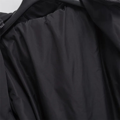 UNIZERA 2023 Autumn/Winter New Product Women's New Fashion and Casual Versatile Stand up Collar Hooded Jacket Cotton Coat