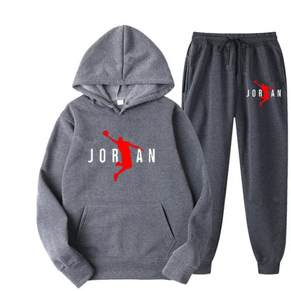 Basic Fleece Hoodies And Sweat Pants Set Men Jogger Set Wholesale Track Suit Sportswear Tracksuits Unisex Ensemble Jogging Homme