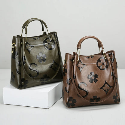Embossed Ladies Handbags