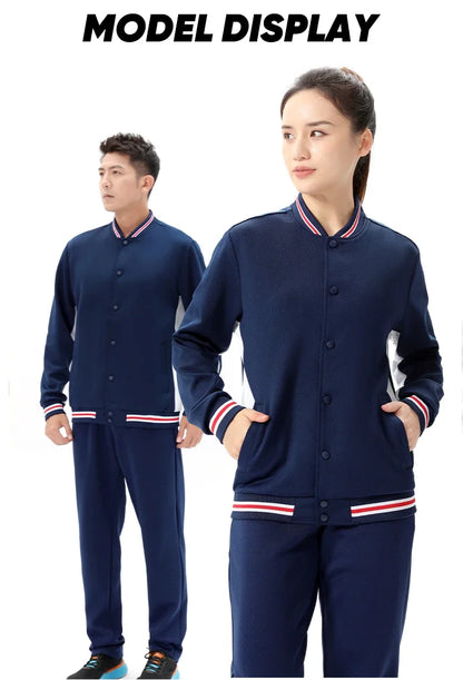 Wholesale Men Winter Tracksuits Custom Logo Stripe Soccer Tracksuit Personalized Training Casual Unisex Football Tracksuits 6663