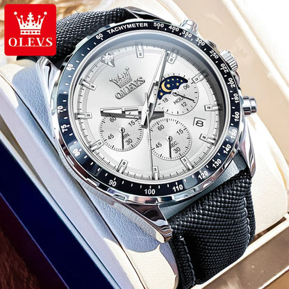 OLEVS Original Brand Men's Watches High Quality Stainless steel Waterproof Luminous Sports Date Watch for Man Reloj Hombre