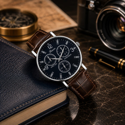 SLEEK ANALOG WATCH