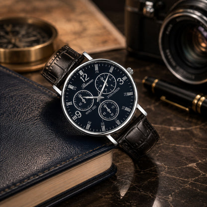 SLEEK ANALOG WATCH