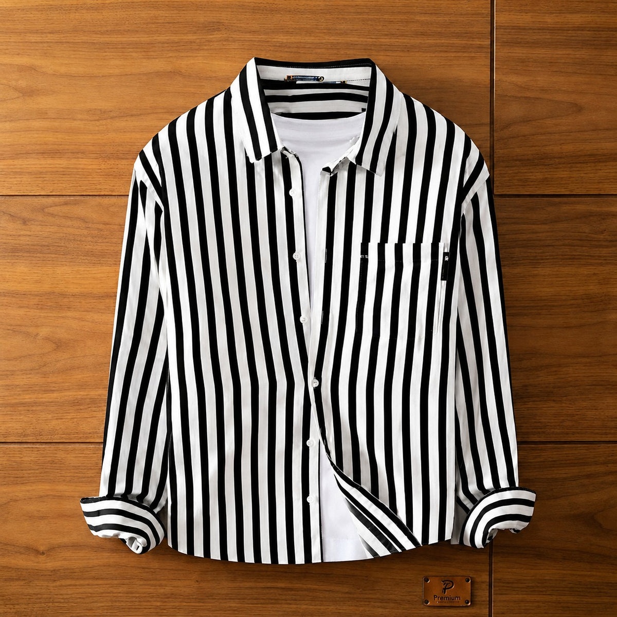 SLIM FIT STRIPED SHIRT