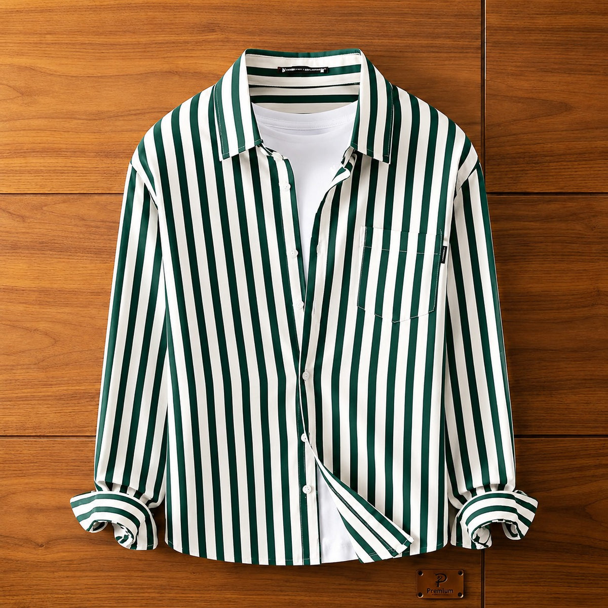 SLIM FIT STRIPED SHIRT