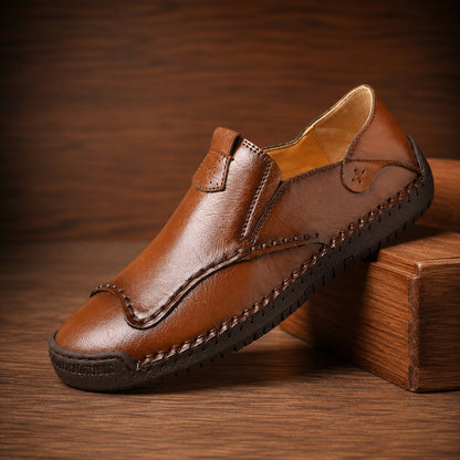 STITCHED SEAM LOAFERS