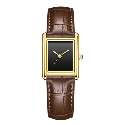 Square Quartz Watch Tank Men