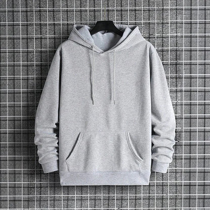 New Mens Tracksuit Solid Color Casual Sweatshirt Streetwear Sports Jogging Man Clothing Autumn Winter Single Piece Hoodies Pants