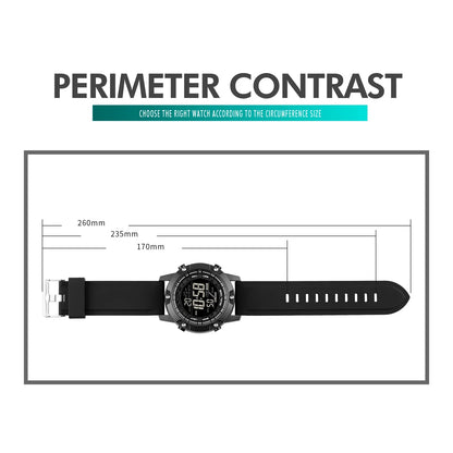 SKMEI 1762 Mens Digital Movement LED Light Countdown Wristwatch Clock relogio masculino 10Bar Waterproof Swimming Sport Watches
